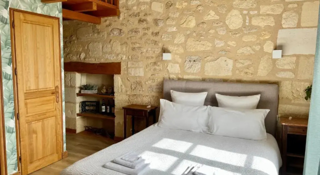Номер Standard La Gomerie Chambres dHotes