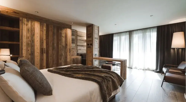Deluxe Doppel Zimmer mit Balkon Hotel Alù Mountain Design