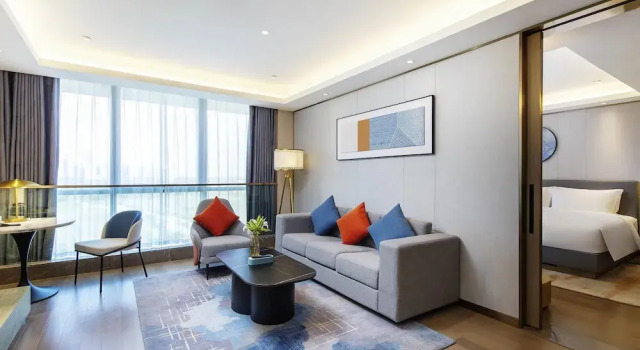Двухместный люкс Deluxe Novotel Suzhou Huanxiu Lake
