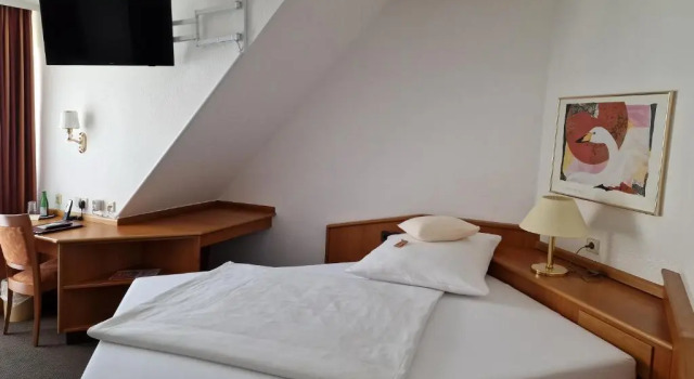 Двухместный номер Standard Мансарда с видом на сад Hotel Gerberhof