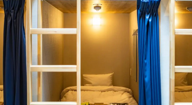 Letto in camerata I-Link Hostel & Cafe Shimanami