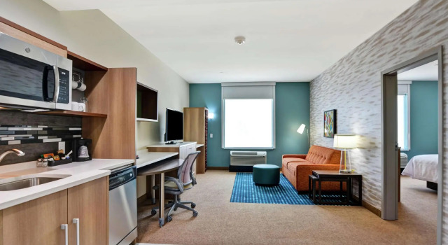 Двухместный люкс c 1 комнатой Home2 Suites By Hilton Bedford Dfw West
