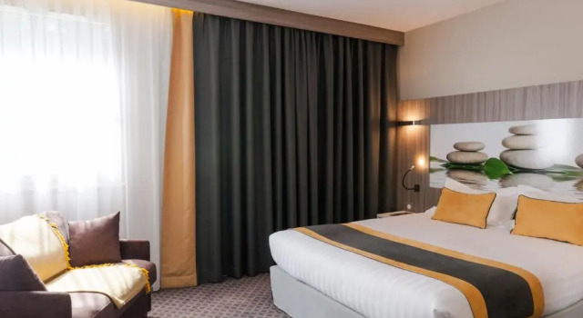 Номер Deluxe Logis Hôtel Le Parc de Geoffroy