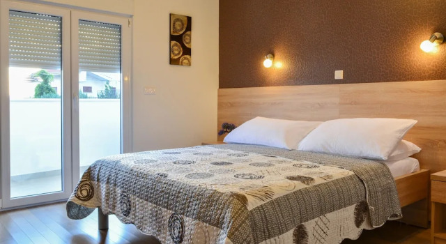 Апартаменты Luxury с 2 комнатами с балконом и с видом на море Luxury Apartments Villa Tea