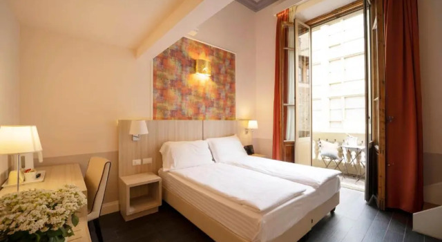 Habitación triple Estándar con balcón B&B Repubblica