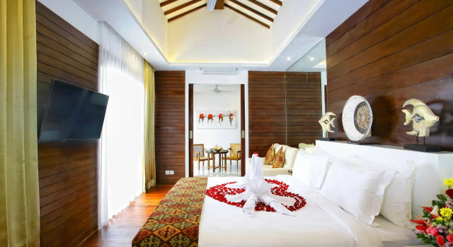 Anari Villas Kuta, Rezervovat Hotel Hotely v Bali se snídaní, Snídaně