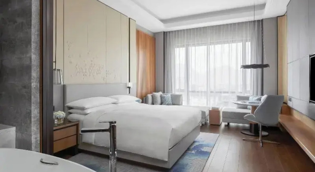 Номер Standard Wenzhou Airport Marriott Hotel
