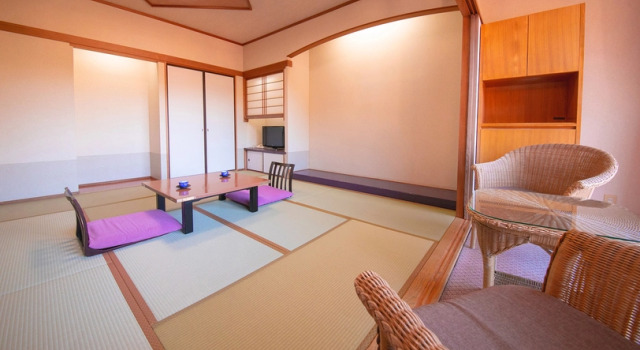 Номер Standard с видом на горы Yumenokuni Hoshinokuni Milky Spa Sun village
