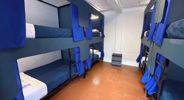 Кровать в общем номере ROOMIES HOSTEL Reforma - La Diana