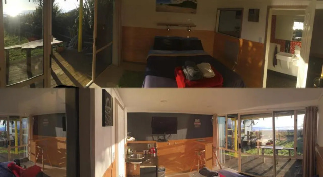 Номер Deluxe Punakaiki Beach Hostel