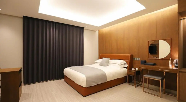 O podwyższonym standardzie dwuosobowy pokój Dongdaegu Station Eastern Hotel