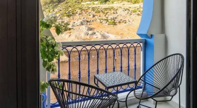 Номер Premium с балконом и с видом на горы TAJ CHEFCHAOUEN Luxury Hotel and Spa