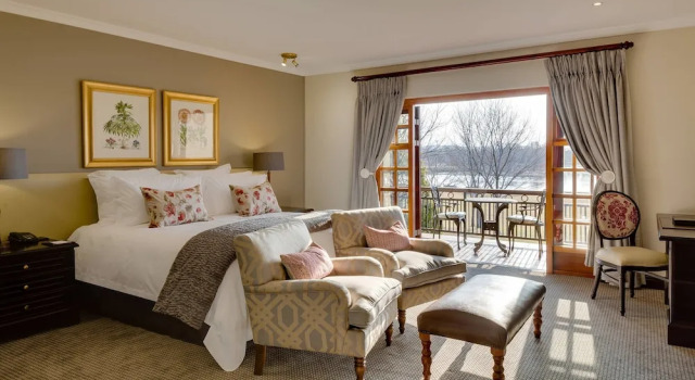 Двухместный номер Standard с балконом и с видом на озеро Irene Country Hotel