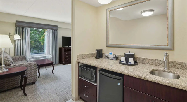 Двухместный люкс Hampton Inn Fairhope-Mobile Bay, AL