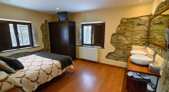 Апартаменты c 1 комнатой с балконом Casona de Llanorrozo Apartamentos Rurales