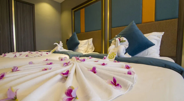 Двухместный номер Deluxe с балконом Goldenbay Hotel