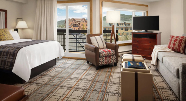 Двухместная студия с балконом Marriotts Mountain Valley Lodge at Breckenridge