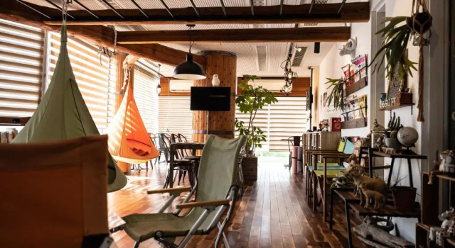 Кровать в общем номере 365BASE outdoor hostel