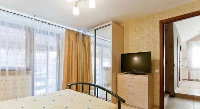 Апартаменты c 1 комнатой с балконом Abariaus Apartamentai