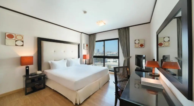 Двухместный люкс c 1 комнатой Отель Park Apartments Dubai, an Edge by Rotana