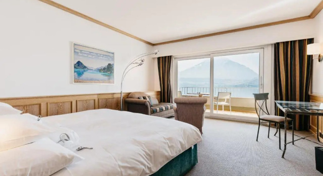 Номер Superior с видом на озеро BEATUS Wellness- & Spa-Hotel