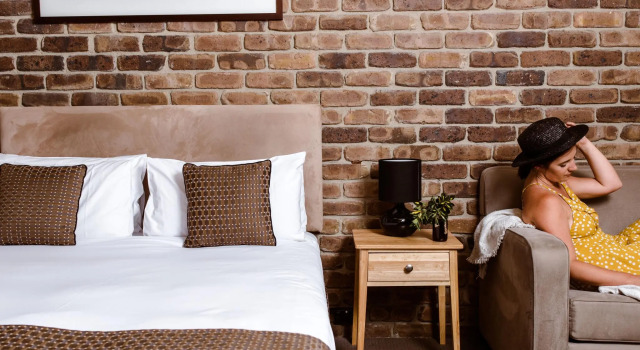 Номер Standard с видом на бассейн Hahndorf Motor Lodge