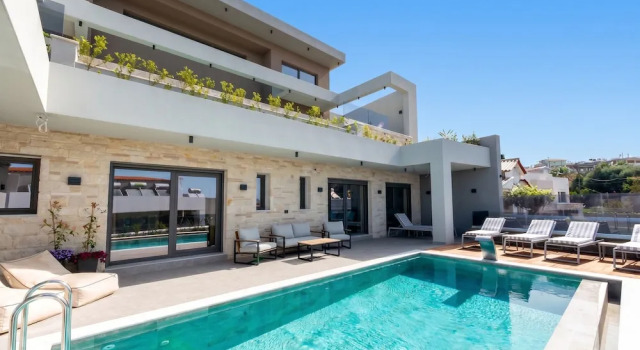 Вилла Superior Seafront villas I "Free" Heated pools & 100m to Sea
