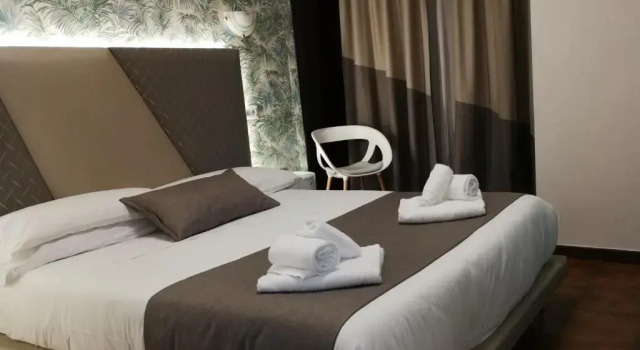 Двухместный номер Standard с балконом и с видом на море Hotel Tirreno