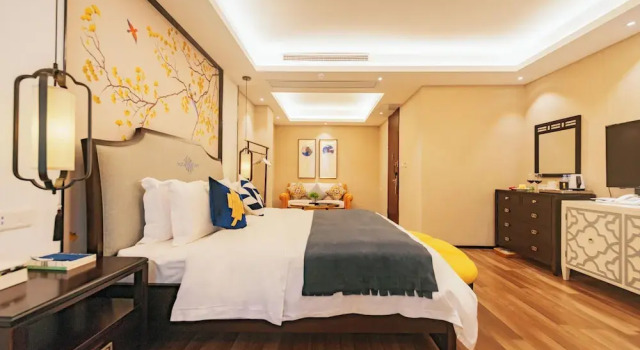 Двухместный семейный номер Standard Beside River Inn(Guilin li River City Center Branch)