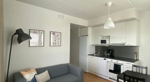 Апартаменты Classic Forenom Serviced Apartments Oulu Lekatie