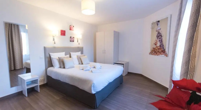 Двухместный номер Deluxe Logis Hôtel CasaBella