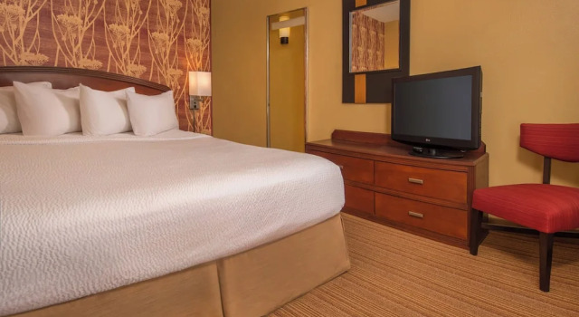 Люкс c 1 комнатой с видом на внутренний двор Courtyard by Marriott North Charleston Airport Coliseum
