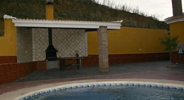 Villa In Villanueva 100225, Забронировать Вилла Отели провинции Малаги с бассейном, Бассейн