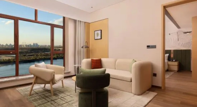 Капсула Deluxe Hilton Garden Inn Songyuan Ningjiang