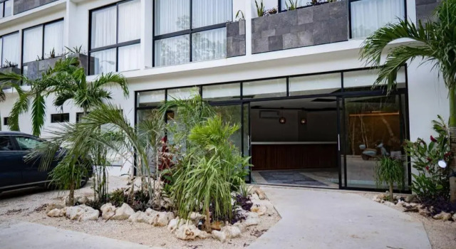 Comfortable 1 BR in Elena Aldea Zama, Rezervasyon Otel Tulum havuzlu oteller, Yüzme Havuzu