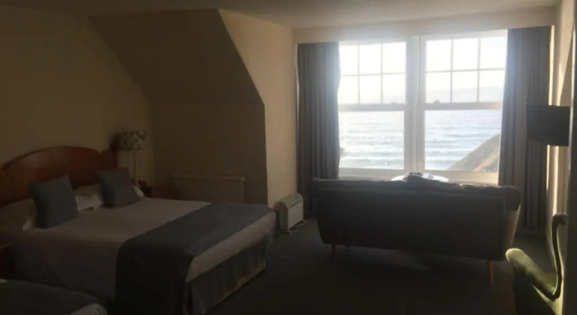 Standard- familie værelse med havudsigt Best Western Hotel Bristol