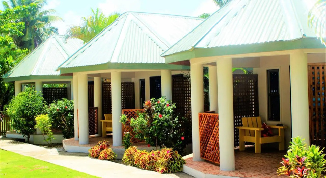 Villa con vista sull'oceano Leuaina Beach Resort