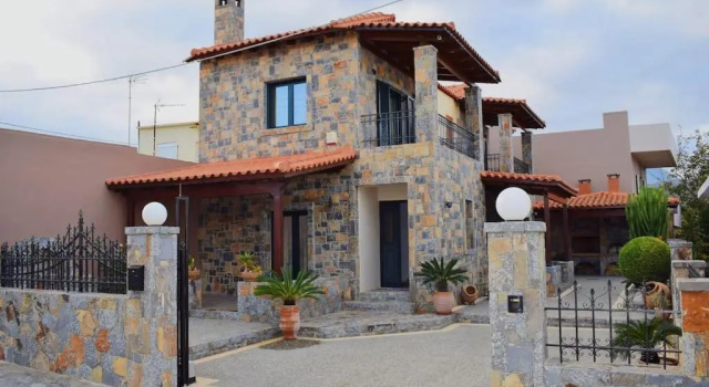 Rahati Holiday Villa Maisonette by Estia, Rezerwuj Willa Hotele w Retimno z parkingiem, Parking