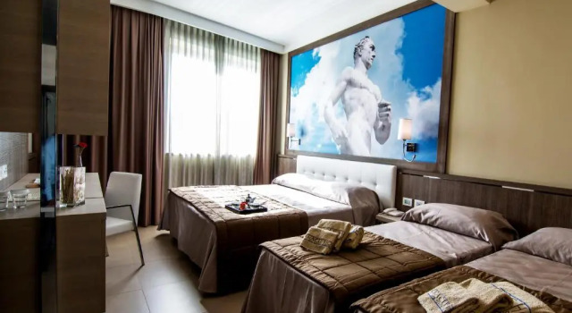 Standard- firedobbelt værelse Eracle Hotel