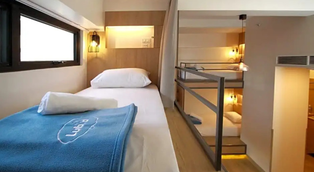 Кровать в общем номере Lub d Manila Makati - Central Makati, Near Nightlife
