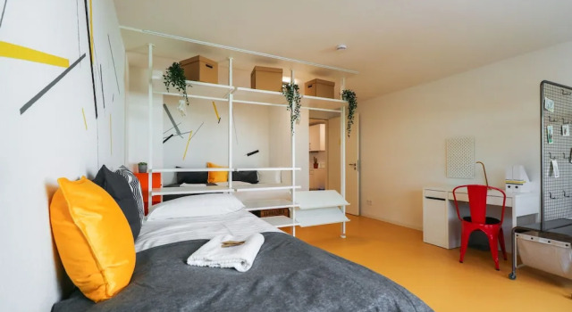 Fresh & neu Ruhig komfortabel & zentral - Hostel, Забронировать Хостел Отели Мангейма с парковкой, рядом с Ратуша Мангейма, Парковка