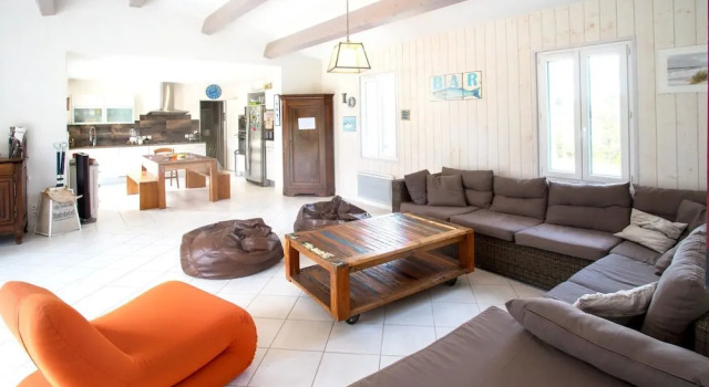 Villa With 4 Bedrooms in Dolus-d'oléron, With Private Pool, Enclosed Garden and Wifi - 2 km From the Beach