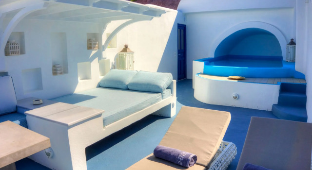 Двухместный люкс Cave Pool Astarte Suites
