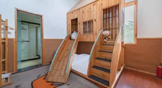 Suite 2 Schlafzimmer Qishan Hostel