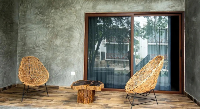 Одноместный номер Superior с видом на бассейн Hotel Casa Tortuga Tulum - Cenotes Park Inclusive