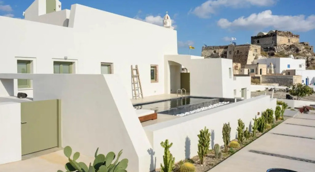 Вилла с видом на море VILLA DI CAPO - Santorini Old Winery Luxury Villas