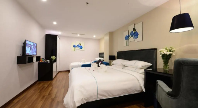 Двухместный номер Deluxe Hôtel Le Joyau Bleu Hanoï
