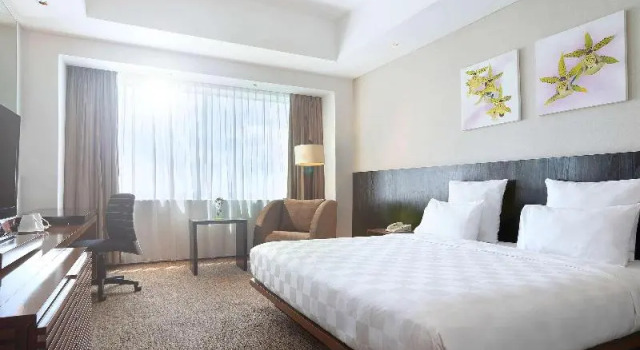 Двухместный номер Deluxe с балконом Novotel Balikpapan