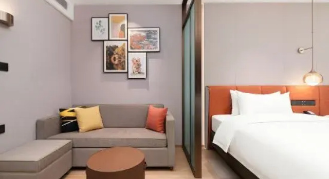 Капсула Home2 Suites By Hilton Jinan West Railway Station East Square