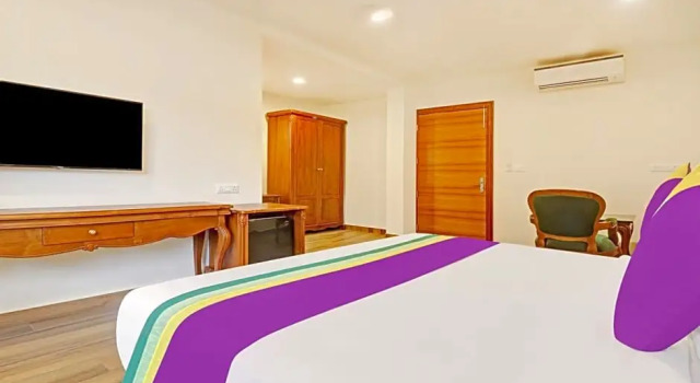 Двухместный номер Deluxe Treebo Premium Vahada 7 Minutes Drive From Ambalapuzha Sree Krishna Swamy Temple